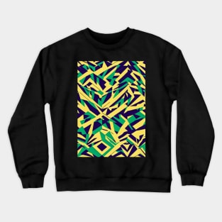 African Print Pattern Crewneck Sweatshirt